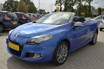 Left hand drive RENAULT MEGANE CC 1.9 dCi 130 FAP GT